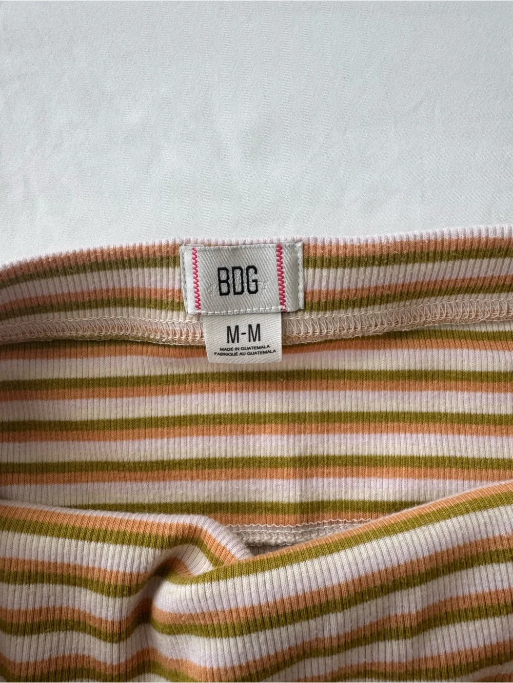 BDG Strapless Striped Tube Top - Size Medium - Picture 3 of 6